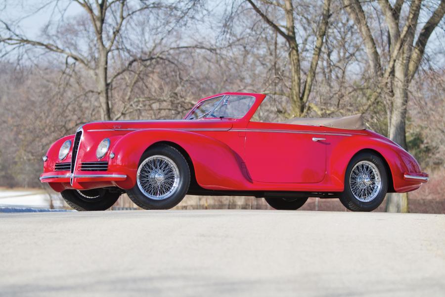  Alfa Romeo 6C 2500 Sport Cabriolet 1942 года  (фото 8 из 28)